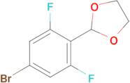 2-(4-Bromo-2,6-difluorophenyl)-1,3-dioxolane