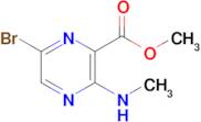 Methyl 6-bromo-3-(methylamino)pyrazine-2-carboxylate