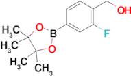 (2-Fluoro-4-(4,4,5,5-tetramethyl-1,3,2-dioxaborolan-2-yl)phenyl)methanol