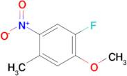 1-Fluoro-2-methoxy-4-methyl-5-nitrobenzene