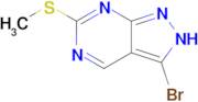 3-Bromo-6-(methylthio)-1H-pyrazolo[3,4-d]pyrimidine