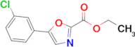 Ethyl 5-(3-chlorophenyl)oxazole-2-carboxylate