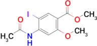 Methyl 4-acetamido-5-iodo-2-methoxybenzoate