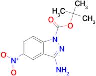 tert-Butyl 3-amino-5-nitro-1H-indazole-1-carboxylate