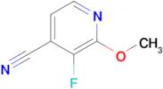 3-Fluoro-2-methoxyisonicotinonitrile