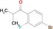 1-(4-Bromo-2-fluorophenyl)-2-methylpropan-1-one