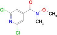 2,6-Dichloro-N-methoxy-N-methylisonicotinamide