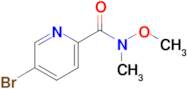 5-Bromo-N-methoxy-N-methylpicolinamide