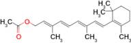 (2E,4E,6E,8E)-3,7-Dimethyl-9-(2,6,6-trimethylcyclohex-1-en-1-yl)nona-2,4,6,8-tetraen-1-yl acetate