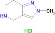 2-Methyl-4,5,6,7-tetrahydro-2H-pyrazolo[4,3-c]pyridine hydrochloride