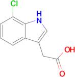 2-(7-Chloro-1H-indol-3-yl)acetic acid