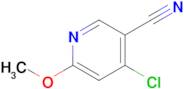 4-Chloro-6-methoxynicotinonitrile