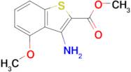 Methyl 3-amino-4-methoxybenzo[b]thiophene-2-carboxylate