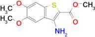 Methyl 3-amino-5,6-dimethoxybenzo[b]thiophene-2-carboxylate