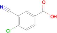4-Chloro-3-cyanobenzoic acid
