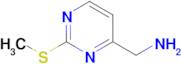 (2-(Methylthio)pyrimidin-4-yl)methanamine