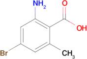 2-Amino-4-bromo-6-methylbenzoic acid