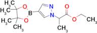 Ethyl 2-(4-(4,4,5,5-tetramethyl-1,3,2-dioxaborolan-2-yl)-1H-pyrazol-1-yl)propanoate