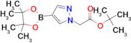 tert-Butyl 2-(4-(4,4,5,5-tetramethyl-1,3,2-dioxaborolan-2-yl)-1H-pyrazol-1-yl)acetate