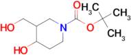 tert-Butyl 4-hydroxy-3-(hydroxymethyl)piperidine-1-carboxylate