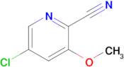 5-Chloro-3-methoxypicolinonitrile