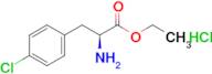 (S)-Ethyl 2-amino-3-(4-chlorophenyl)propanoate hydrochloride