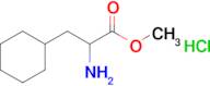 Methyl 2-amino-3-cyclohexylpropanoate hydrochloride