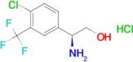 (S)-2-Amino-2-(4-chloro-3-(trifluoromethyl)phenyl)ethanol hydrochloride