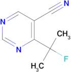 4-(2-Fluoropropan-2-yl)pyrimidine-5-carbonitrile