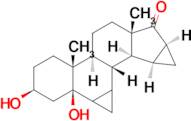 (2S,4aR,4bS,6aS,7aS,8aS,8bS,8cR,8dR,9aR,9bR)-2,9b-Dihydroxy-4a,6a-dimethylhexadecahydro-1H-cyclopropa[4,5]cyclopenta[1,2-a]cyclopropa[l]phenanthren-7(7aH)-one