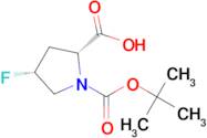 (2R,4R)-1-(tert-Butoxycarbonyl)-4-fluoropyrrolidine-2-carboxylic acid