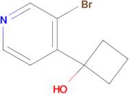 1-(3-Bromopyridin-4-yl)cyclobutanol