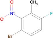 1-Bromo-4-fluoro-3-methyl-2-nitrobenzene