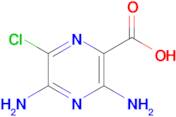 3,5-Diamino-6-chloropyrazine-2-carboxylic acid