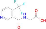 2-(4-(Trifluoromethyl)nicotinamido)acetic acid