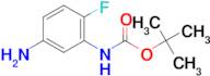 tert-Butyl (5-amino-2-fluorophenyl)carbamate