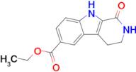 Ethyl 1-oxo-2,3,4,9-tetrahydro-1H-pyrido[3,4-b]indole-6-carboxylate