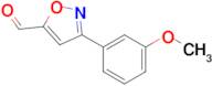 3-(3-Methoxyphenyl)isoxazole-5-carbaldehyde