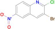 3-Bromo-2-chloro-6-nitroquinoline