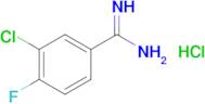 3-Chloro-4-fluorobenzimidamide hydrochloride