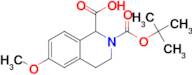 2-(tert-Butoxycarbonyl)-6-methoxy-1,2,3,4-tetrahydroisoquinoline-1-carboxylic acid