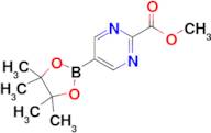 Methyl 5-(4,4,5,5-tetramethyl-1,3,2-dioxaborolan-2-yl)pyrimidine-2-carboxylate