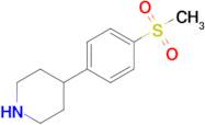 4-(4-(Methylsulfonyl)phenyl)piperidine