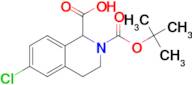 2-(tert-Butoxycarbonyl)-6-chloro-1,2,3,4-tetrahydroisoquinoline-1-carboxylic acid