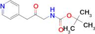 tert-Butyl (2-oxo-3-(pyridin-4-yl)propyl)carbamate