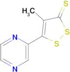 4-Methyl-5-(pyrazin-2-yl)-3H-1,2-dithiole-3-thione