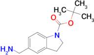 Tert-Butyl 5-(aminomethyl)indoline-1-carboxylate