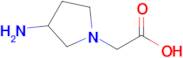 2-(3-Aminopyrrolidin-1-yl)acetic acid