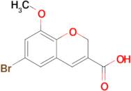 6-Bromo-8-methoxy-2H-chromene-3-carboxylic acid