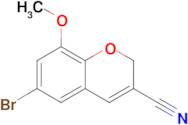 6-Bromo-8-methoxy-2H-chromene-3-carbonitrile